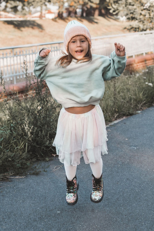 Laste jalanõud Prindi Tumeroosad värvi Dexi