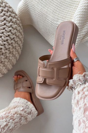 naiste plätud laiade nööridega beeži värvi Lorania 2