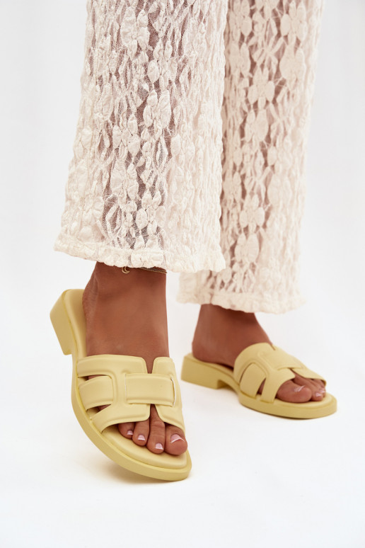 naiste plätud laiade nööridega Kollased Lorania