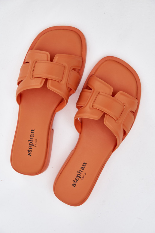 naiste plätud laiade nööridega oranži värvi Lorania