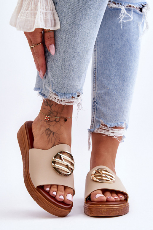 Pealiste omad Sussid kaunistustega beeži värvi Secrets