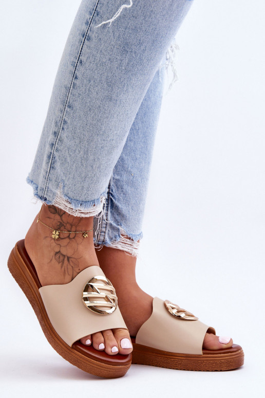 Pealiste omad Sussid kaunistustega beeži värvi Secrets