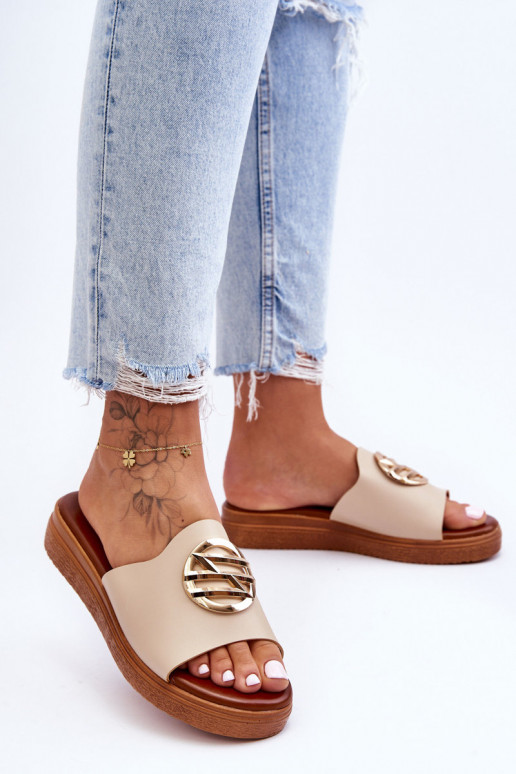 Pealiste omad Sussid kaunistustega beeži värvi Secrets