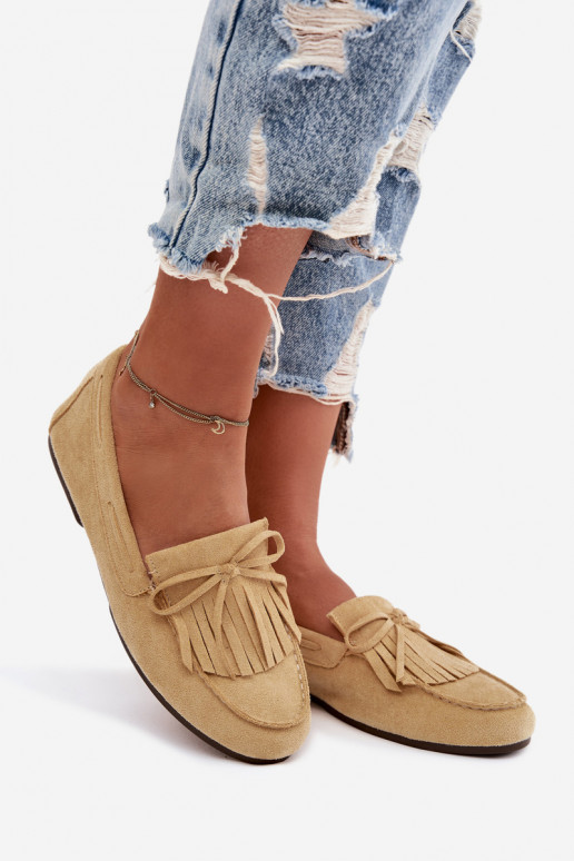 naiste mokassiinid narmastega Kollased Janelisse