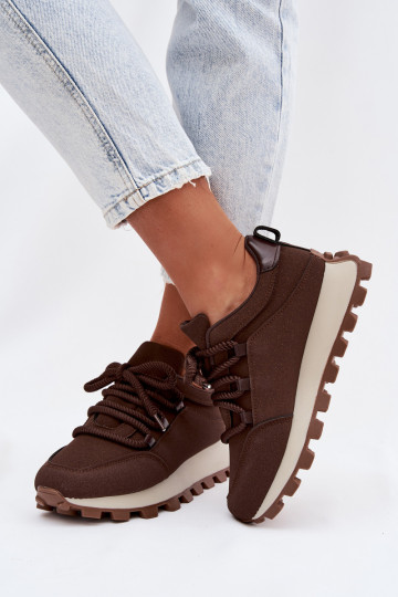 spordijalatsid Sneakers tüüpi jalanõud platvormiga Czekoladosissee Riadella 2