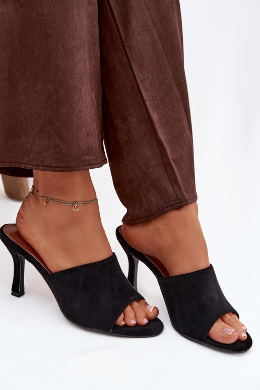 naiste plätud kõrge jämeda kontsagaEco Suedeu msuud Isolia