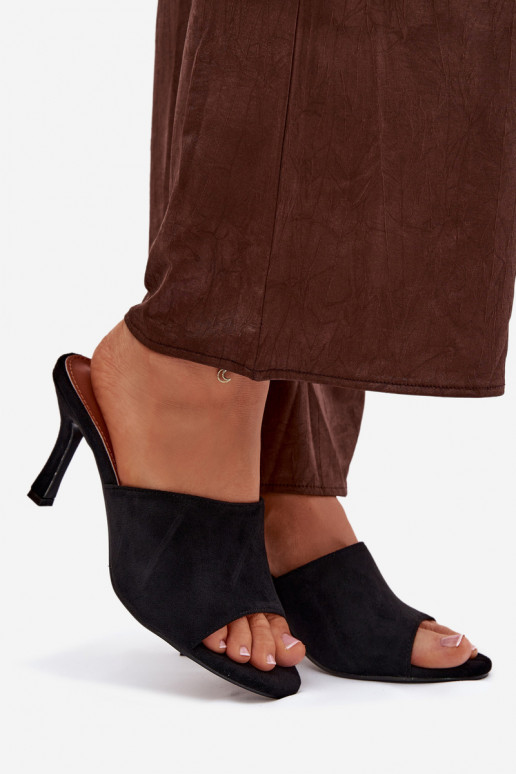 naiste plätud kõrge jämeda kontsagaEco Suedeu msuud Isolia