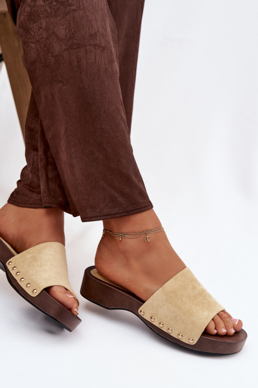 naiste plätud Ze Kuldset värvimi Pealastud Kollased Ferinna