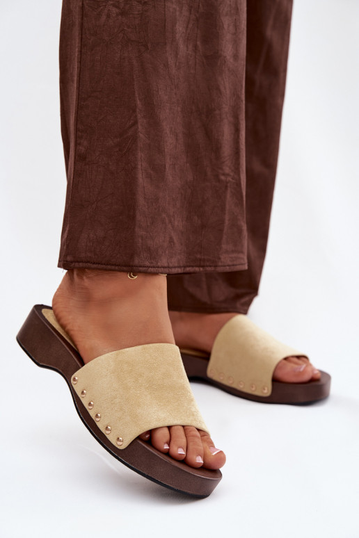 naiste plätud Ze Kuldset värvimi Pealastud Kollased Ferinna