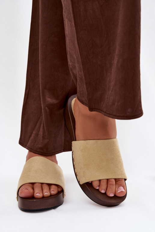 naiste plätud Ze Kuldset värvimi Pealastud Kollased Ferinna