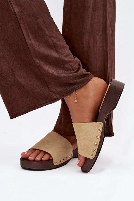 naiste plätud Ze Kuldset värvimi Pealastud Kollased Ferinna