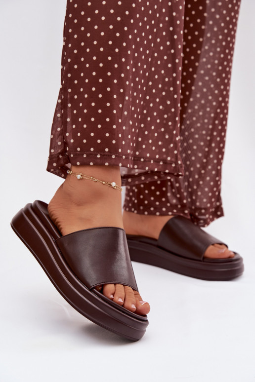 naiste plätud platvormiga Czekoladosissee Tanelisse