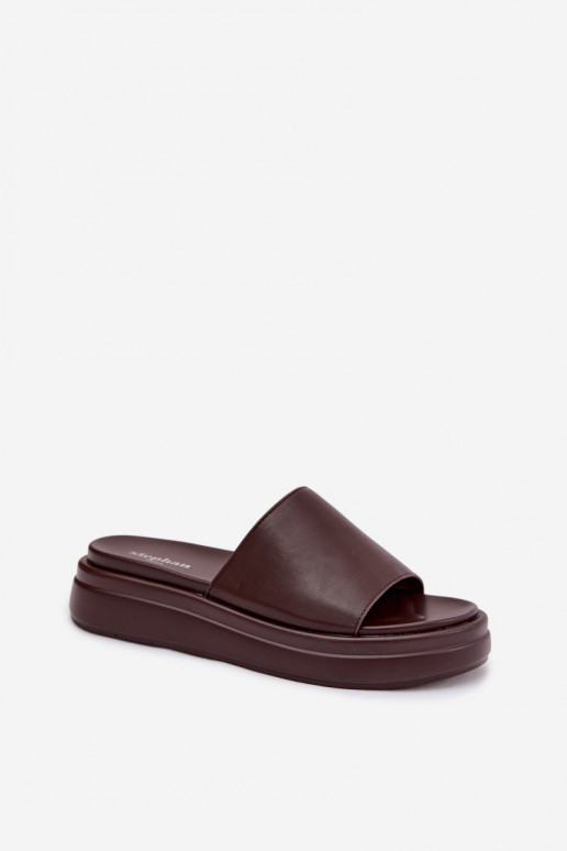 naiste plätud platvormiga Czekoladosissee Tanelisse