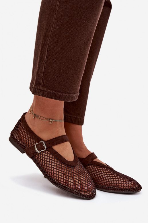 Võrk Baleriinad rihmadega Czekoladosissee Pherina