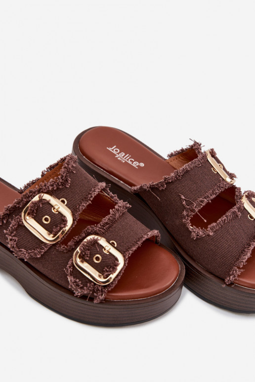 naiste plätud platvormiga Ze Kuldset värvimi neetide ja pandlagami Czekoladosissee Renelisse