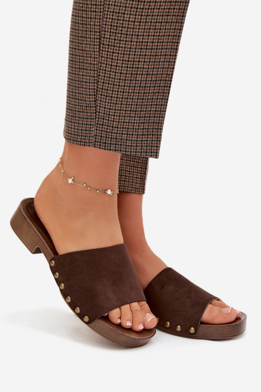 naiste plätud laiade nööridega Ze Kuldset värvimi Pealastud Czekoladosissee Girella