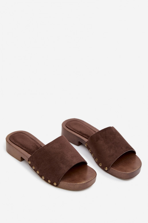 naiste plätud laiade nööridega Ze Kuldset värvimi Pealastud Czekoladosissee Girella