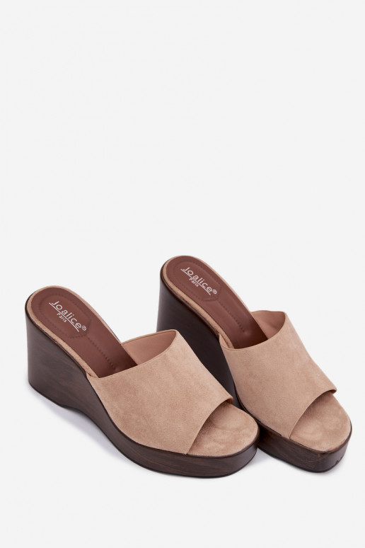 naiste plätud Kiilu peal beeži värvi Ravelia