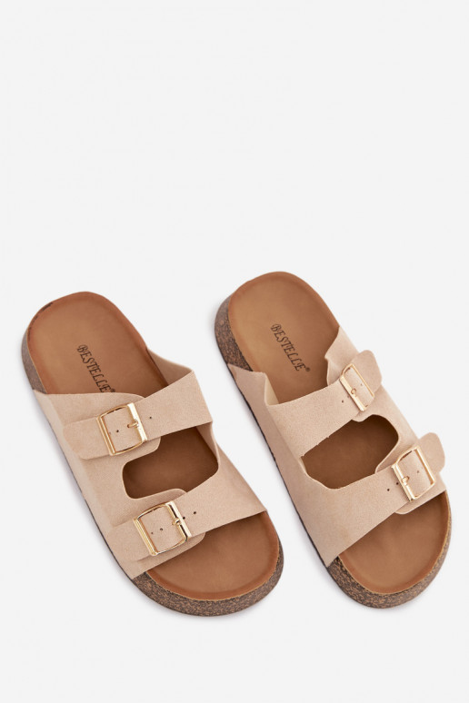 naiste plätud Korkosissea platvormil Ze Kuldset värvimi neetide ja pandlagami Elevandiluu värvi Tovessa