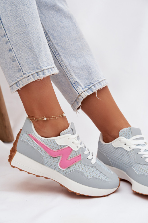 spordijalatsid Pealiste omad platvormiga Sinist värvi Janelora