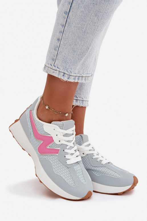 spordijalatsid Pealiste omad platvormiga Sinist värvi Janelora