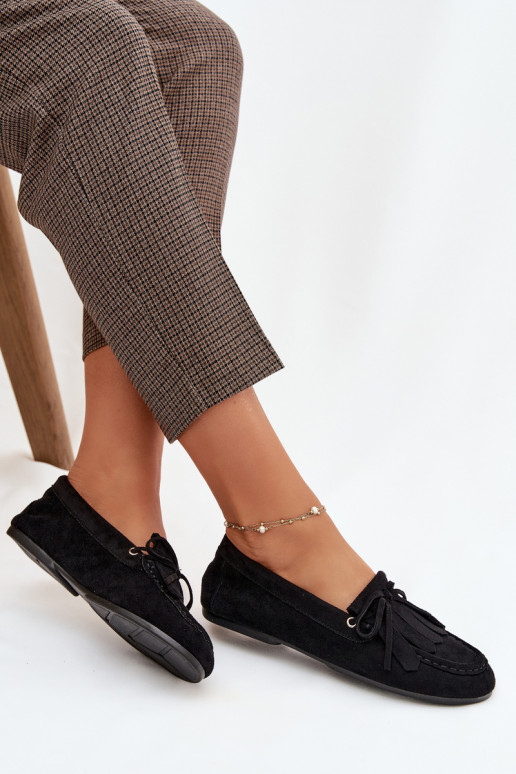 naiste mokassiinid saapad koos stiilsete detailidega Ja Fringes msuud Glorina