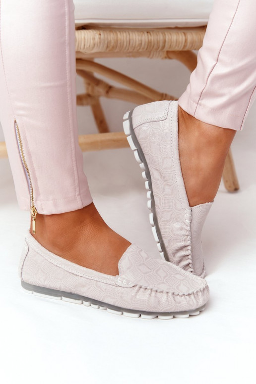 Pealhk Mokassiinid RIO FLORE Eco-Friendly beeži värvi