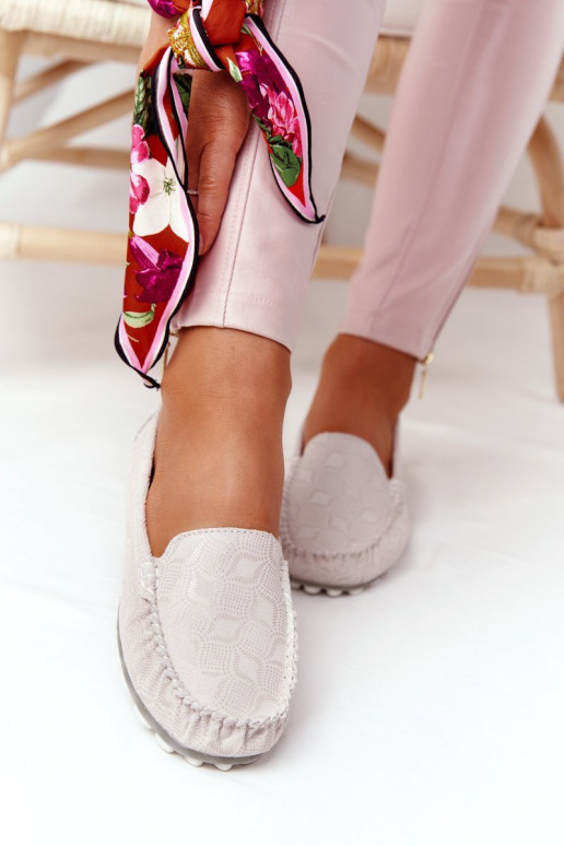 Pealhk Mokassiinid RIO FLORE Eco-Friendly beeži värvi