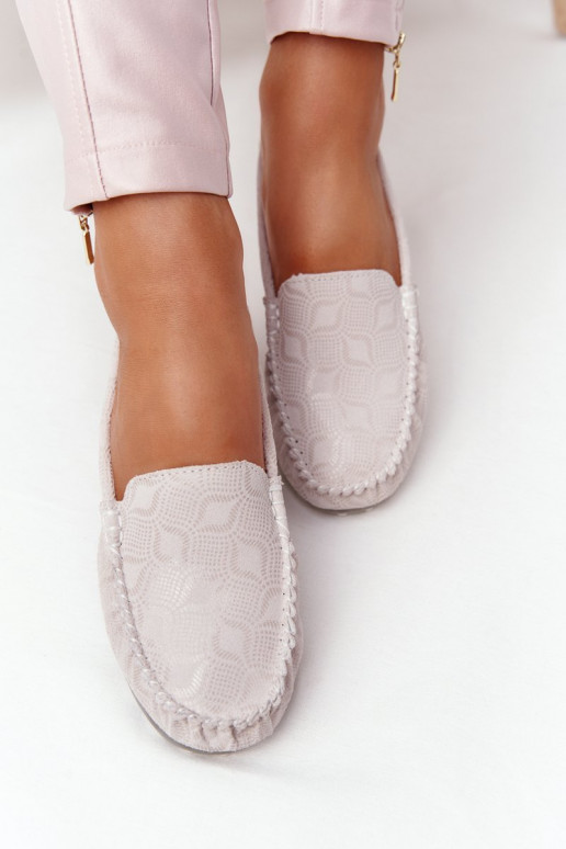 Pealhk Mokassiinid RIO FLORE Eco-Friendly beeži värvi