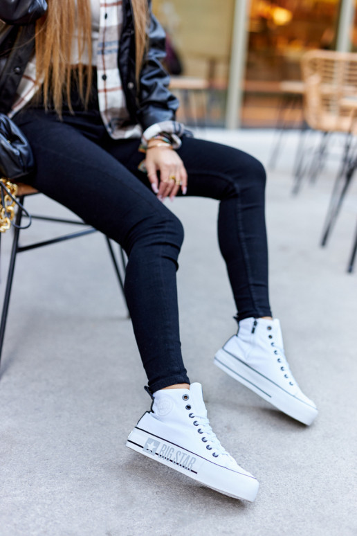 Pealiste vabaajajalatsid tallaga Big Star II274014 valget värvi