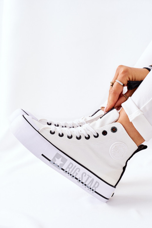 Pealiste vabaajajalatsid tallaga Big Star II274014 valget värvi