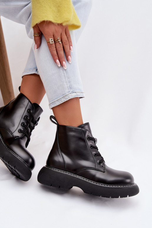 voodriga Pealiste poolsaapad platvormiga nööritavad msuud Harmine