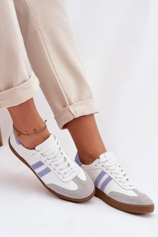 Zazoo N1068 Pealhk Sellel ondal Sneakers tüüpi jalanõud Pealiste omad Valget-Sinist värvi