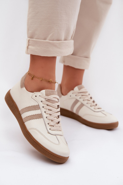 Zazoo N1068 Pealhk Sellel ondal Sneakers tüüpi jalanõud Pealiste omad beeži värvi