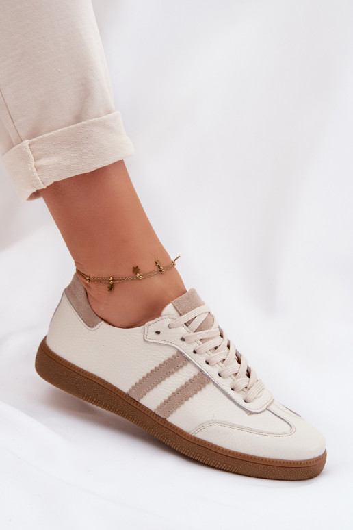 Zazoo N1068 Pealhk Sellel ondal Sneakers tüüpi jalanõud Pealiste omad beeži värvi