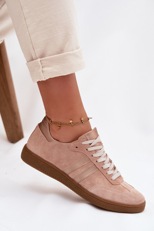 Zazoo N1068 seemisnakhsed Sellel ondal Sneakers tüüpi jalanõud Pealiste omad tumeroosad värvi