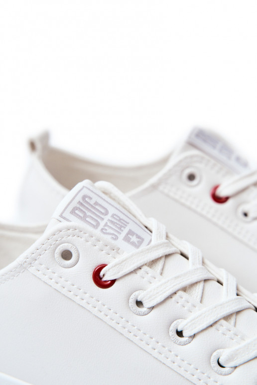 Meeste vabaajajalatsid BIG STAR JJ174006 valget värvi