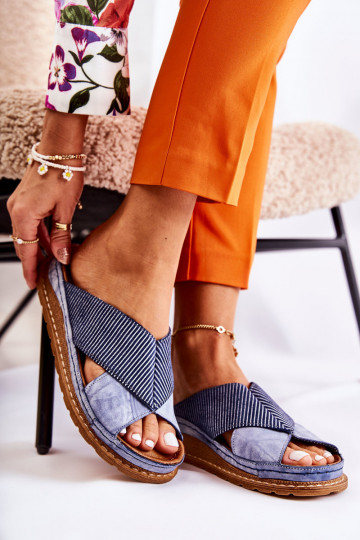 Pealhk Profileeritud Sussid Sellel onciejka 04986-17 Sinist värvi