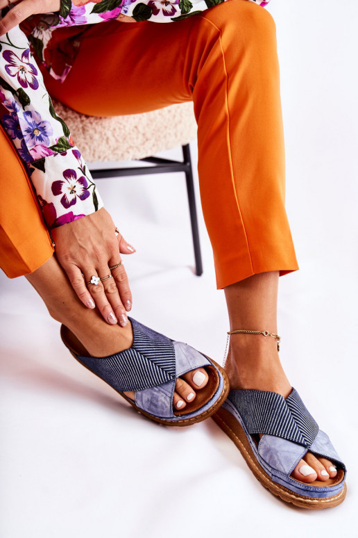 Pealhk Profileeritud Sussid Sellel onciejka 04986-17 Sinist värvi