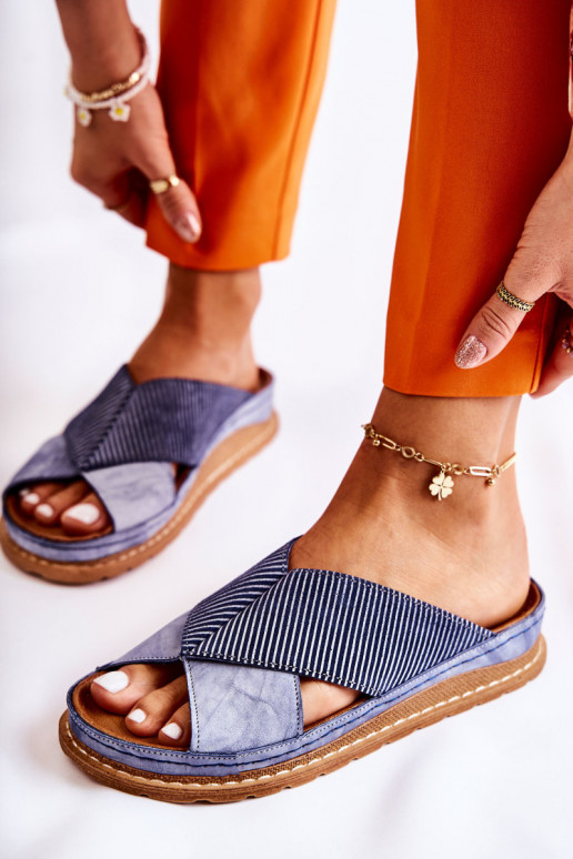 Pealhk Profileeritud Sussid Sellel onciejka 04986-17 Sinist värvi