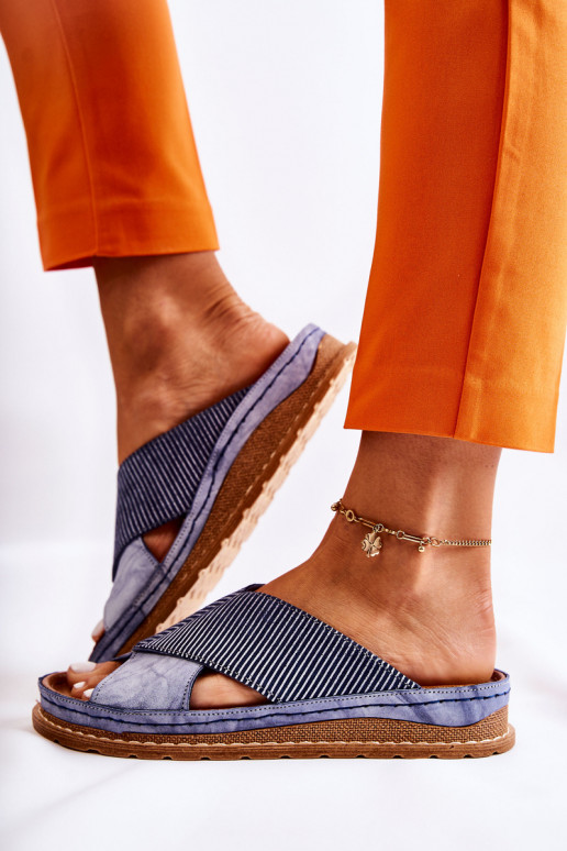 Pealhk Profileeritud Sussid Sellel onciejka 04986-17 Sinist värvi