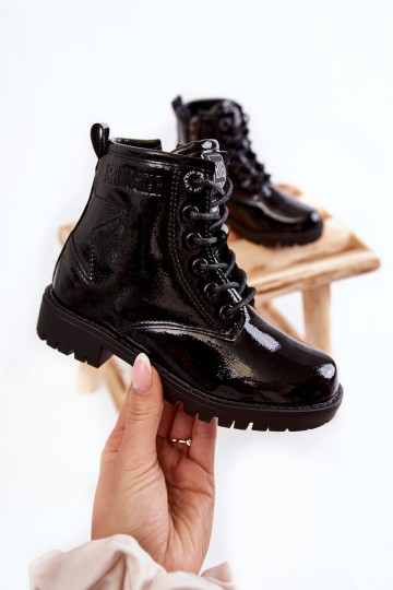 Laste jalanõud Laque voodriga Pealiste poolsaapad Big Star II374045 msuud