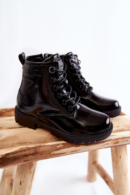 Laste jalanõud Laque voodriga Pealiste poolsaapad Big Star II374045 msuud