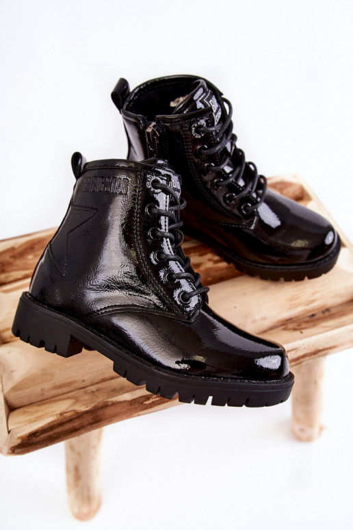 Laste jalanõud Laque voodriga Pealiste poolsaapad Big Star II374045 msuud