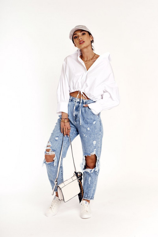 Pealiste madalad vabaaja jalanõud Big Star DD274451 valget värvi