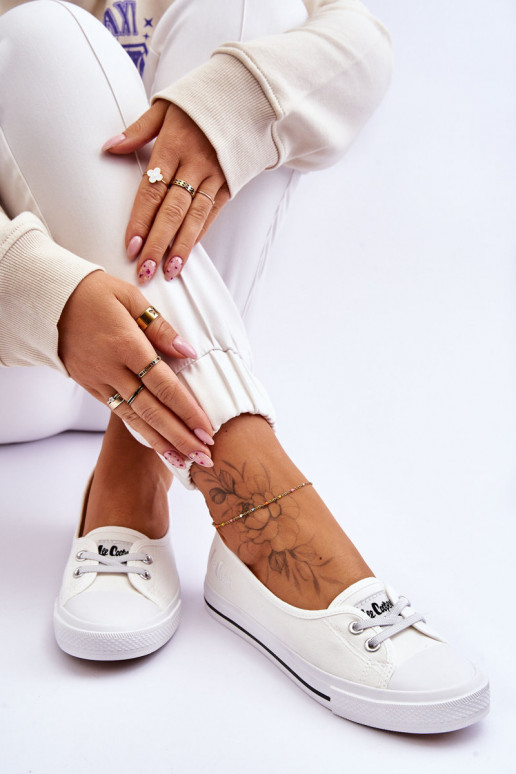 Pealistesaapad Spordijalatsid Lee Cooper LCIN-23-31-1791L valget värvi