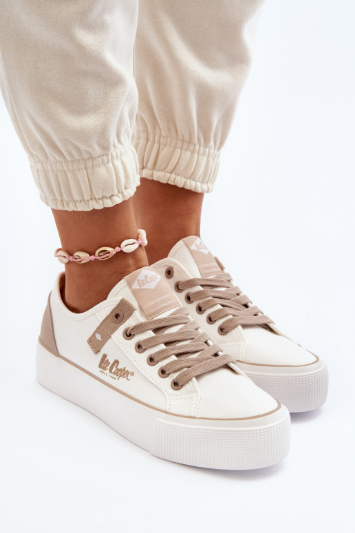 Riidest naiste saapad Lee Cooper LCIN-24-31-2198 valget värvi