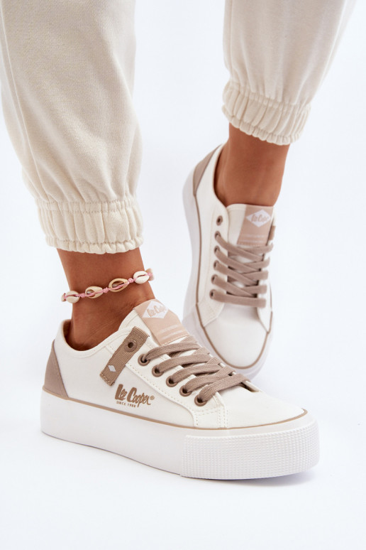 Riidest naiste saapad Lee Cooper LCIN-24-31-2198 valget värvi