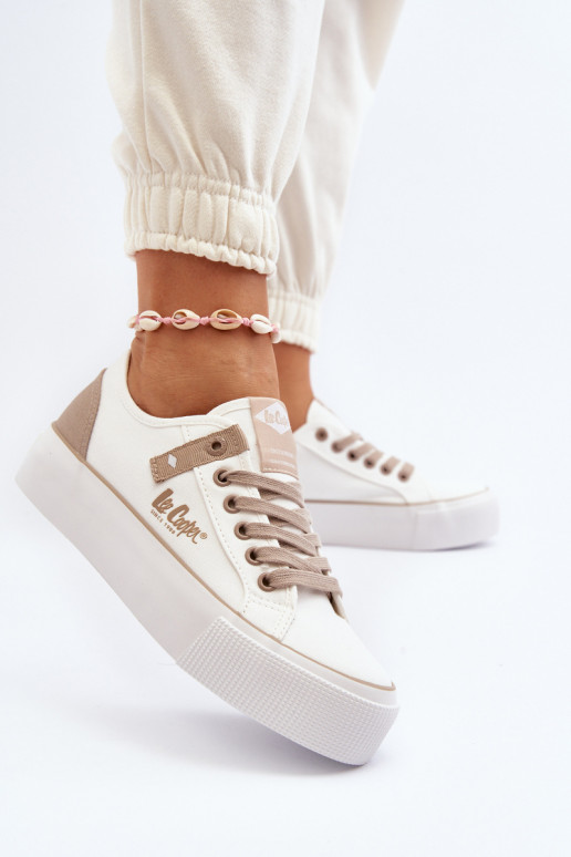 Riidest naiste saapad Lee Cooper LCIN-24-31-2198 valget värvi