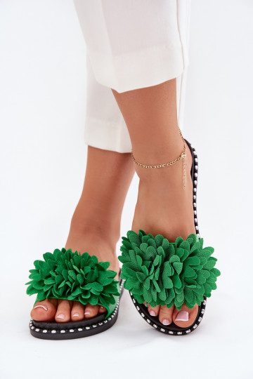 naiste plätud Ozdobione Lillami Rohelist värvi Cellanen 2